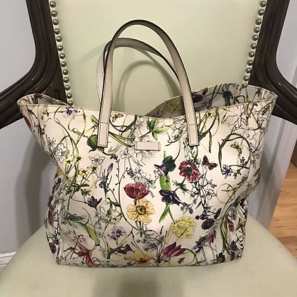 Gucci flora large tote   - Picture 8 of 17
